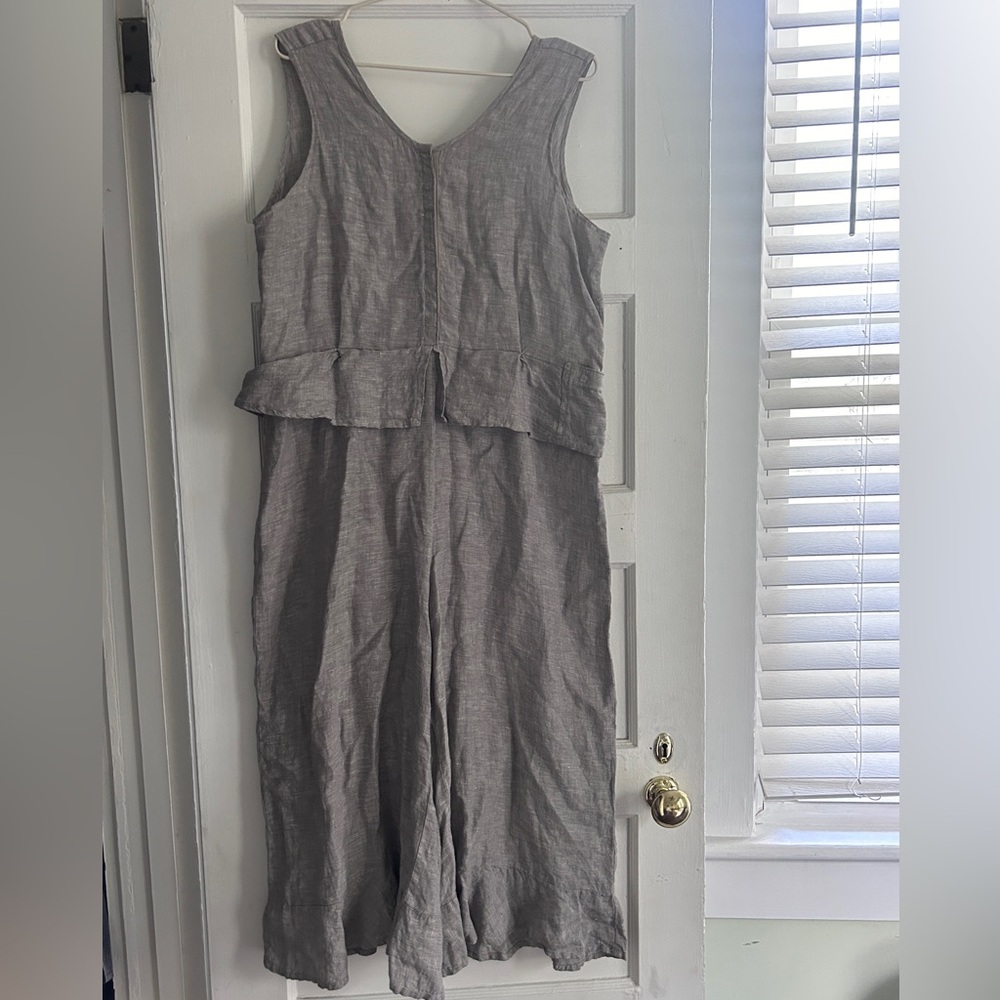 FLAX | linen jumpsuit